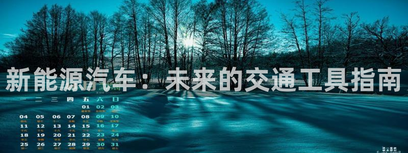 新宝gg游戏平台：新能源汽车：未来的交通