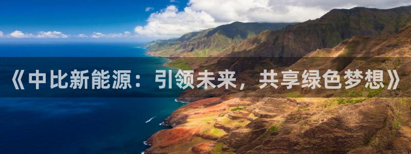 新宝gg会员登录：《中比新能源：引领未来